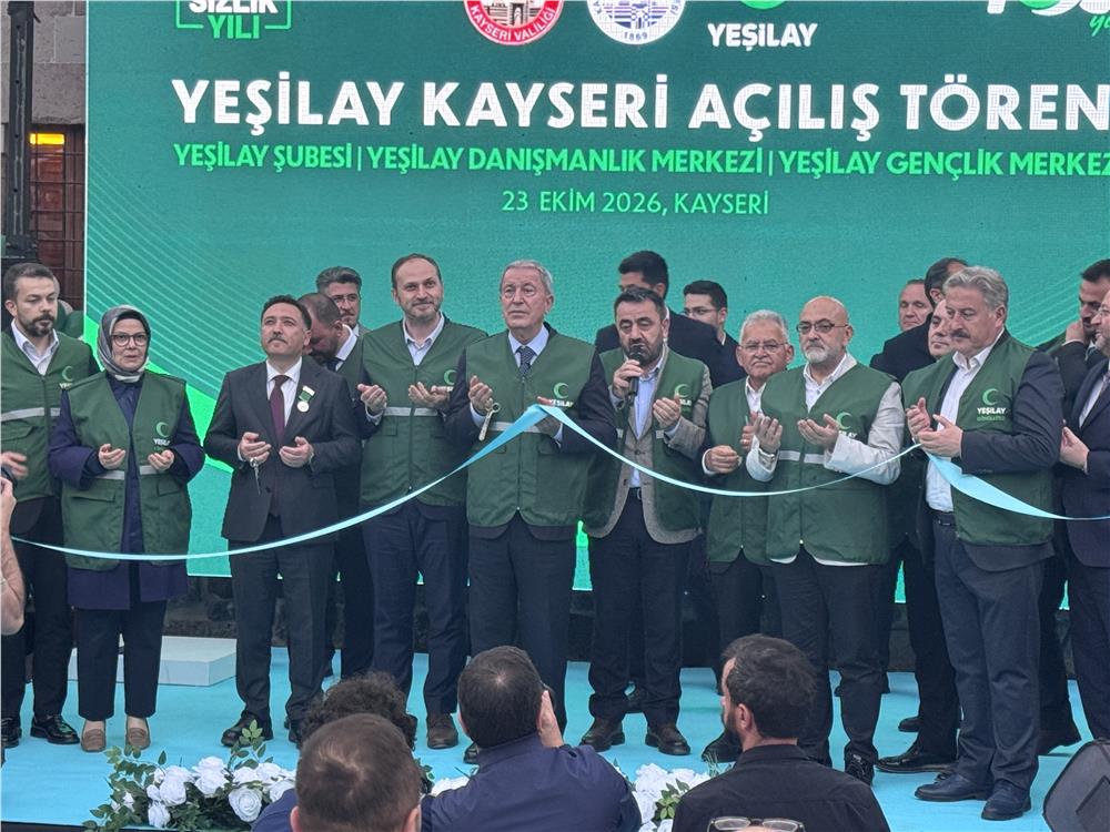 Yeşilay’ın Yeni Hizmet Binası Açıldı